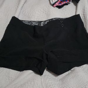 Black shorts